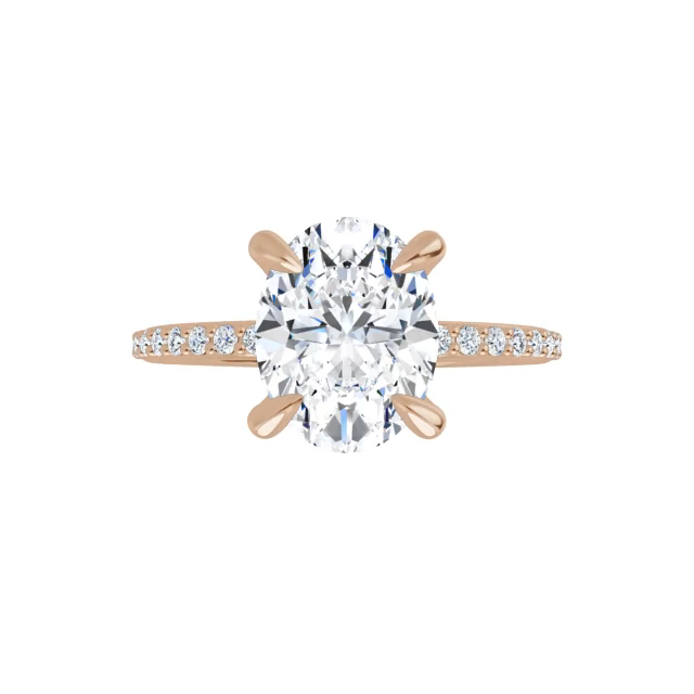 Forever brilliant moissanite engagement on sale rings